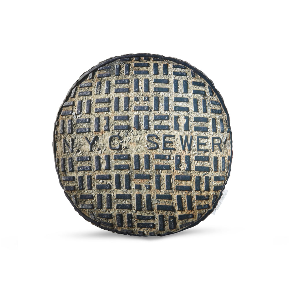 Image of NYC Sewer Cover -small-
