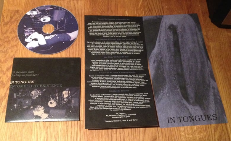 Image of In Tongues - Entombed By Existence EP