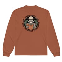 Image 2 of Serious About- Premium Heavyweight long sleeve shirt