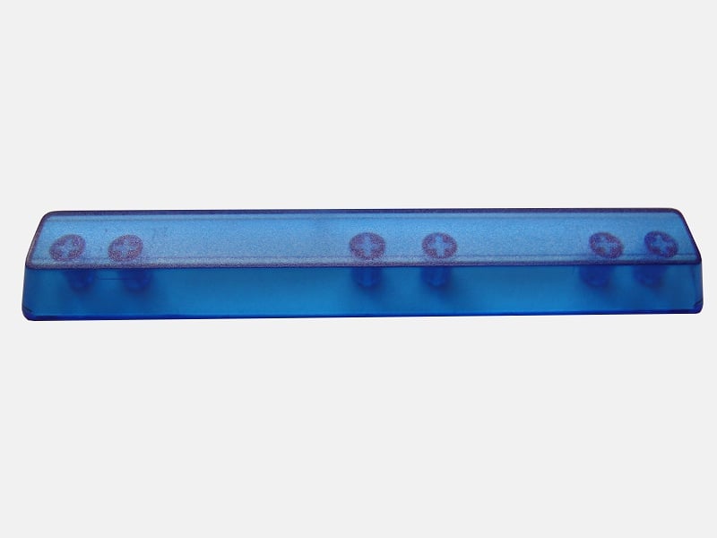 Image of (6.25x)Blue Translucent Spacebar
