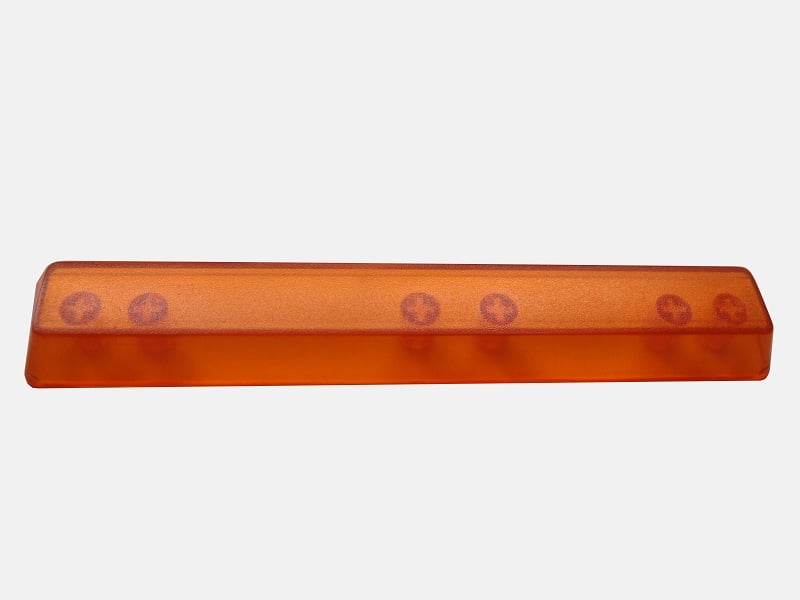 Image of (6.25x)Orange Translucent Spacebar