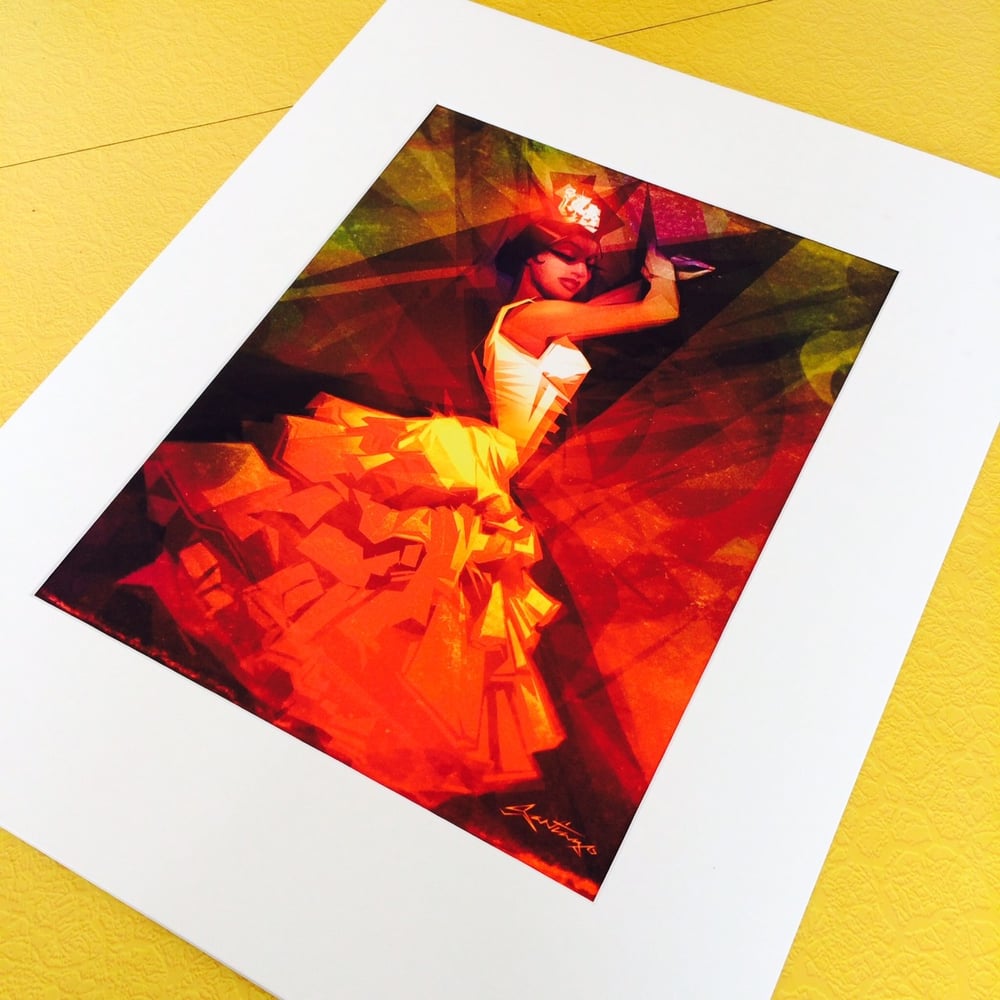 Image of  Day 1 of Flamenco February. Original and prints