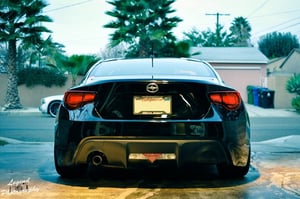 Image of Innovated Dynamics Rear Muffler Delete Covers (FRS/BRZ/GT86)