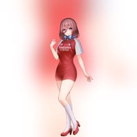 miku wearing arsenal jersey from quintessential quintuplets