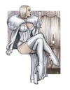 8.5 x 11 Emma Frost sketch 