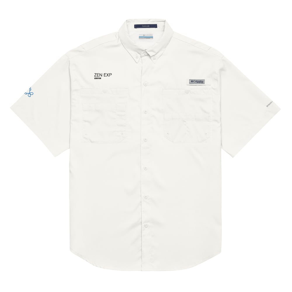 ZEN EXP - “Fisherman” Men’s Columbia short sleeve button shirt