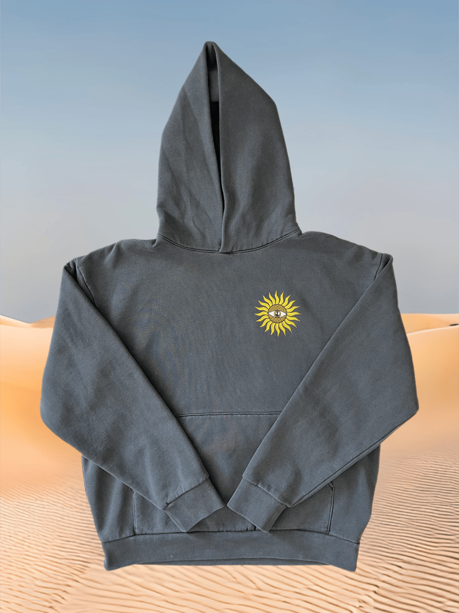 Image of “Children of the Sun” Pullover (Pigment Dyed Black)
