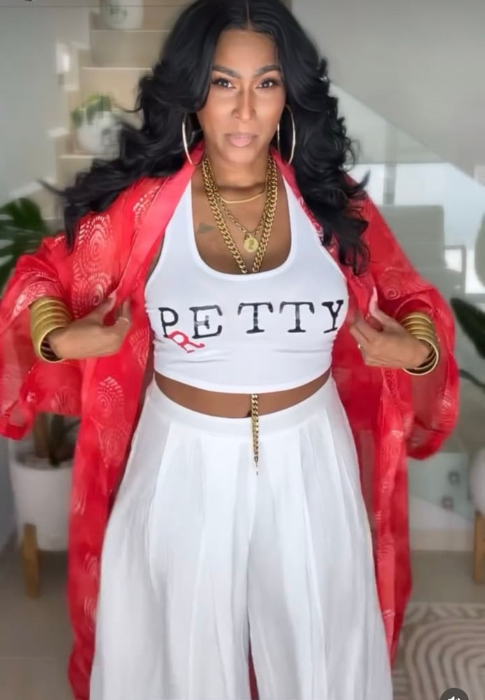 Image of Pretty/Petty Crop Top