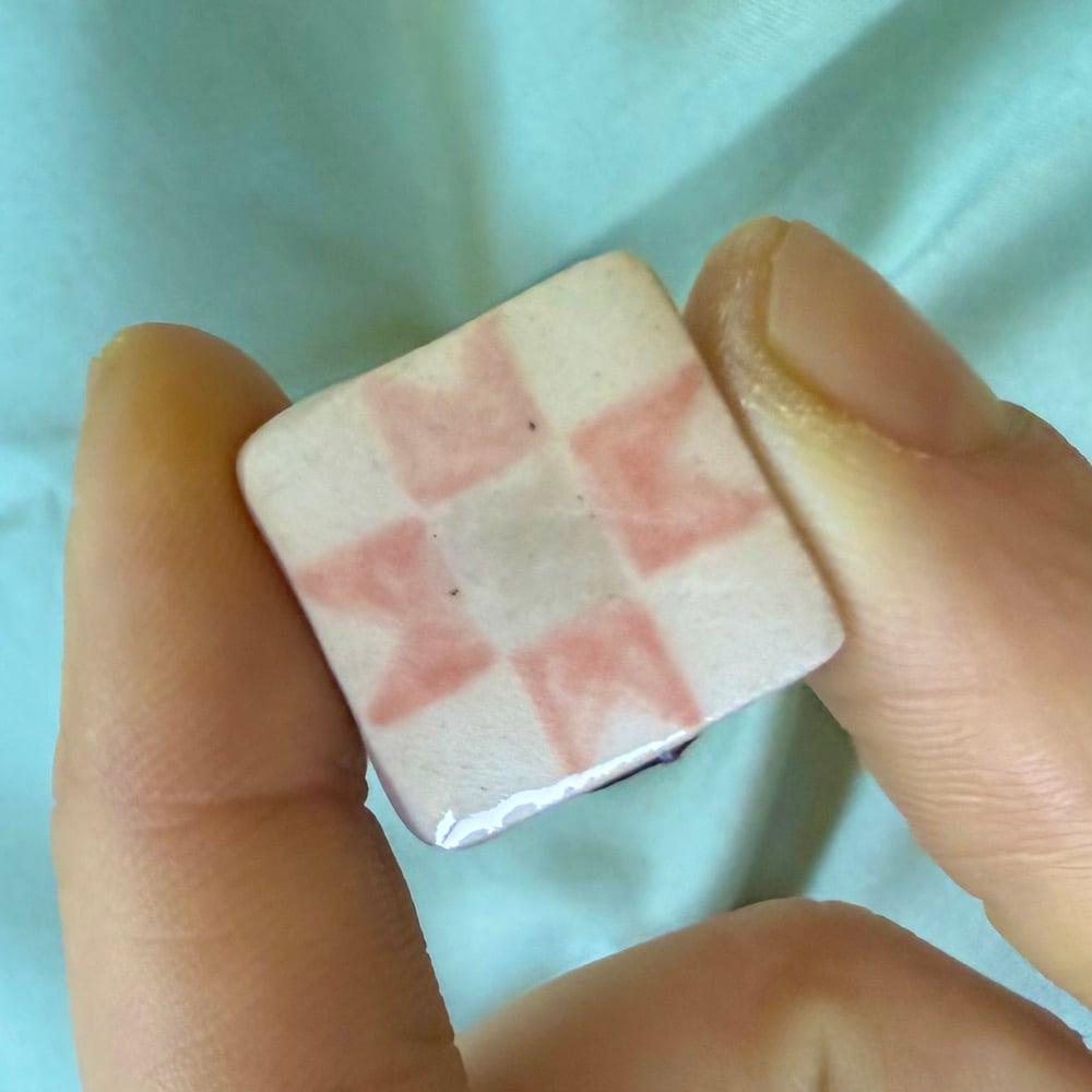 image of quilt square magnet