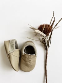 Image 2 of EVERYDAY SLIP-ON MOCCASINS - TAUPE