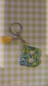 Image 2 of Letter B Keychain – Cute Initial Keyring for Bags & Keys