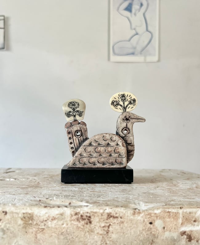 SMALL BIRD SCULPTURE