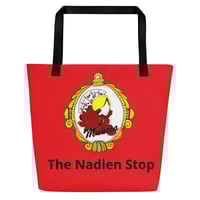 Image 1 of All-Over Print Large Tote Bag