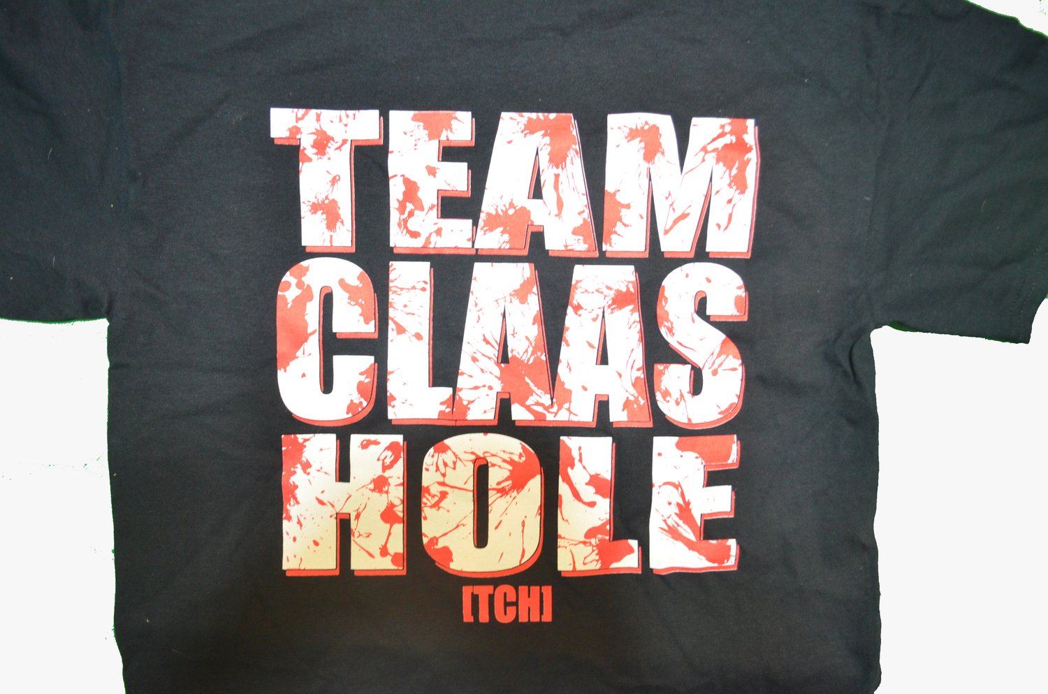 Image of Team Claashole Bloody Shirt