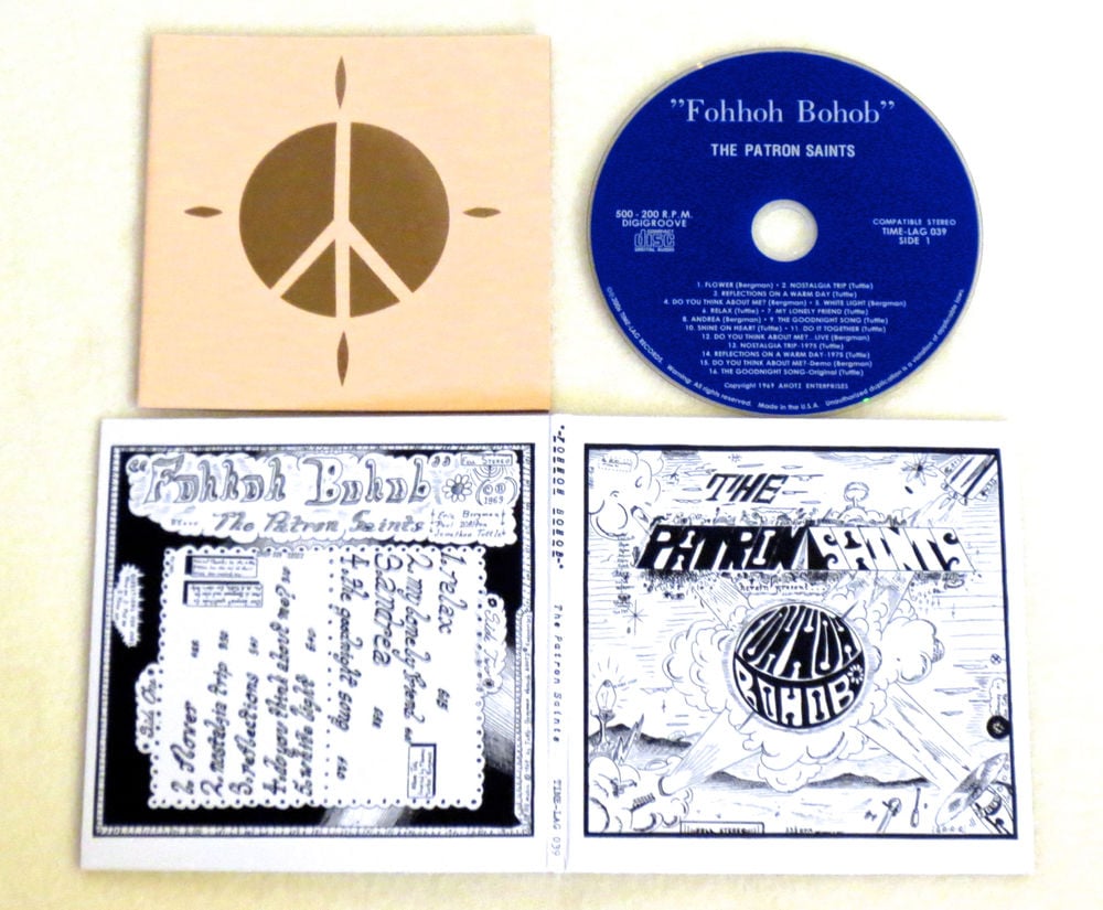 Image of THE PATRON SAINTS ~ FOHHOH BOHOB ~ cd (TIME-LAG 039)