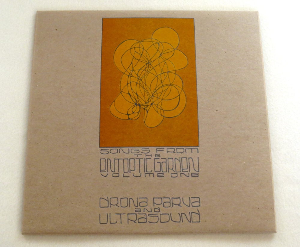 Image of DRONA PARVA / ULTRASOUND ~ SONGS FROM THE ENTOPTIC GARDEN VOL. 1 ~ lp (TIME-LAG 001)