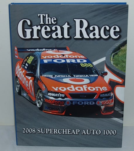 Image of Bathurst Great Race book #28. Third win for 888 Ford.