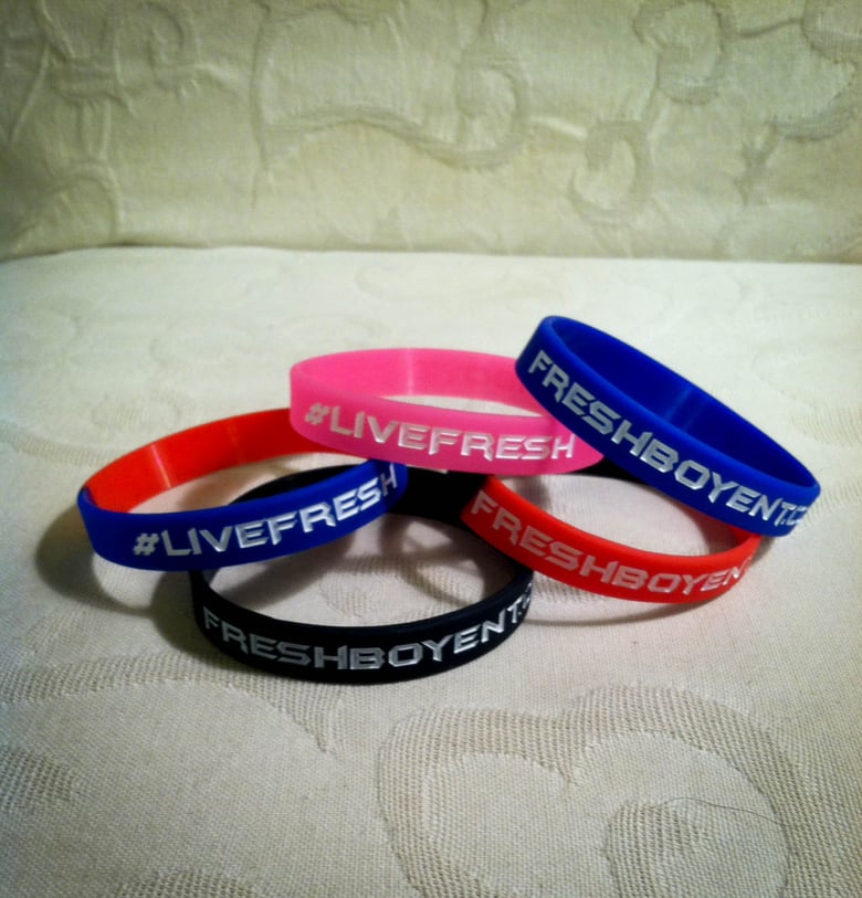 Image of FB Rubber Wristbands