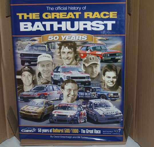 Image of Bathurst - The Great Race Book. 50 Years. New in box.