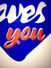Image 4 of You Love London Loves You Screen Print