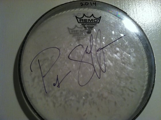 Image of Autographed Drumheads