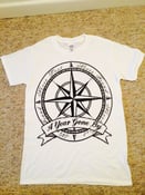 Image of AYGB Compass Design T-shirt (White)