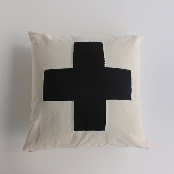 Image of Swiss Cross Pillow Cover