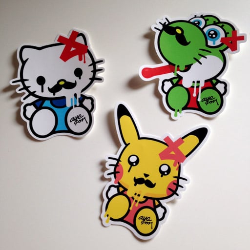 Image of Hello Kitty Stickers