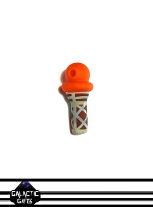 Image of Chad G Orange Sherbet Ice Cream Cone Pendant 