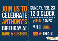 Image 1 of Dave & Busters Party