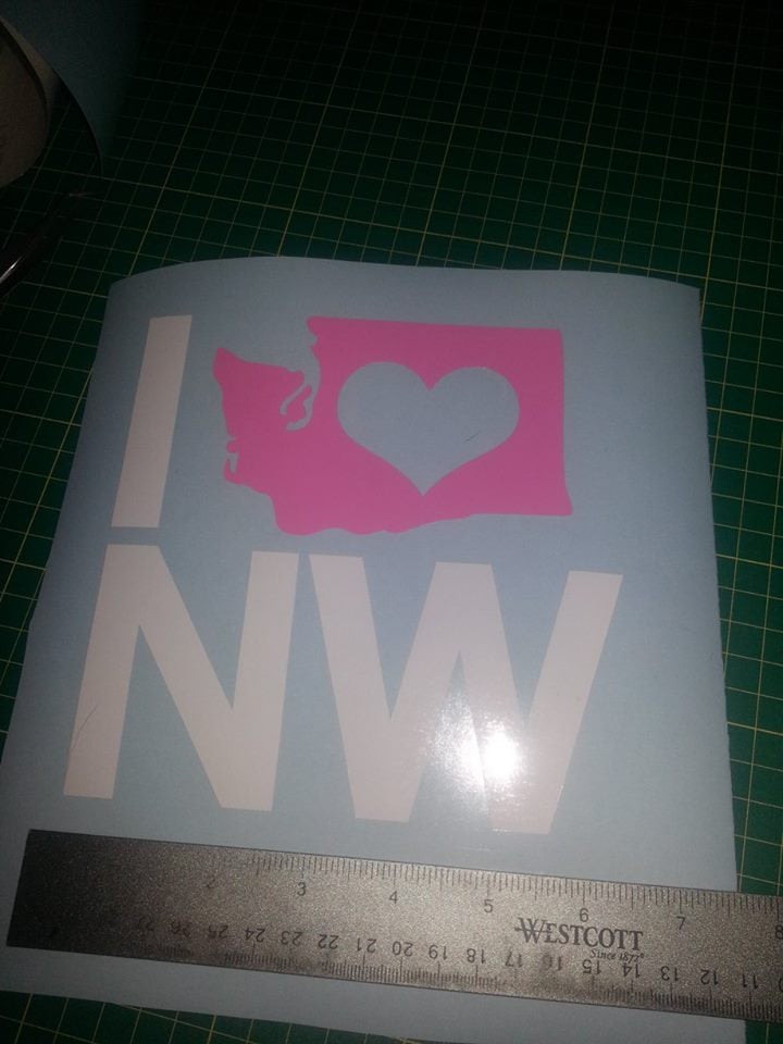 Image of I HEART WASHINGTON NW