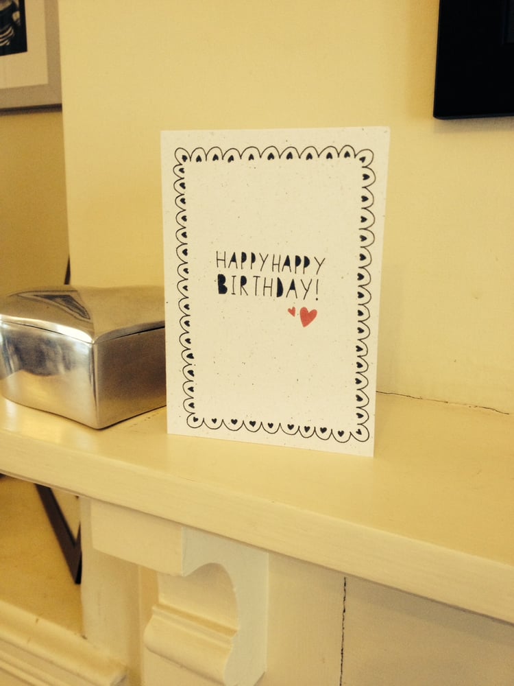 Image of Personalised patterned any occasion card