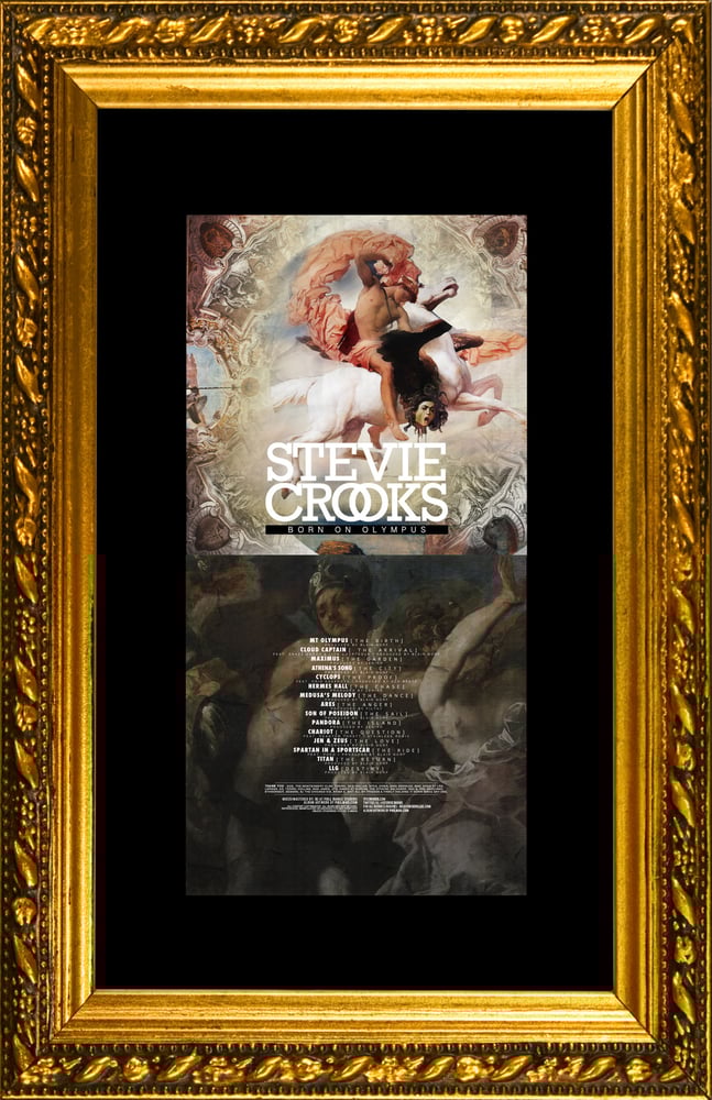 Image of The Official 'Born On Olympus' Poster w/ Free Button