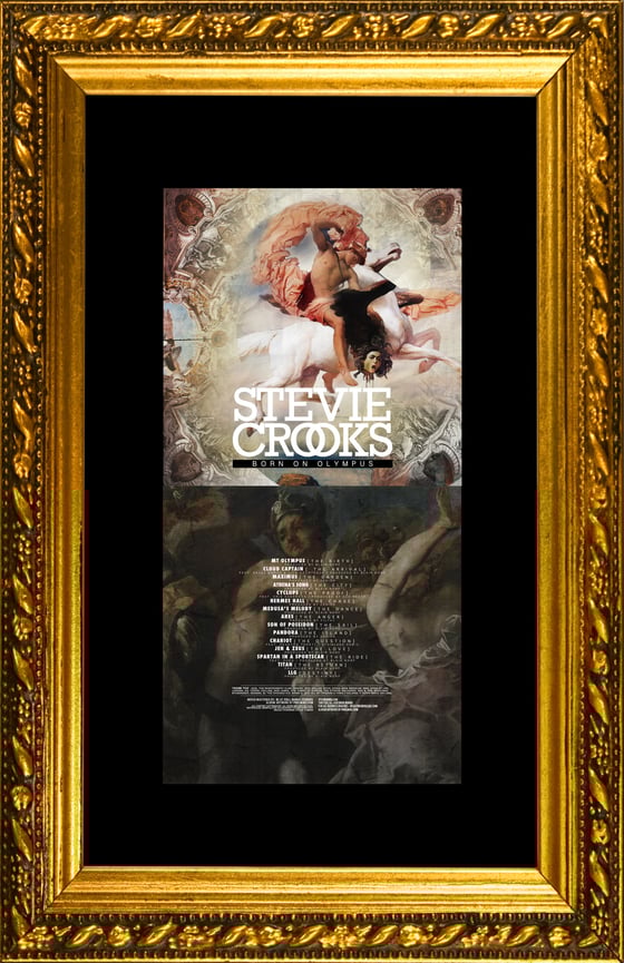 Image of The Official 'Born On Olympus' Poster w/ Free Button