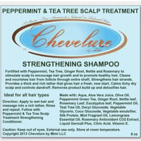 Image 3 of PEPPERMINT & TEA TREE SCALP TREATMENT STRENGTHENING SHAMPOO