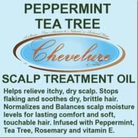 Image 2 of PEPPERMINT & TEA TREE SCALP TREATMENT OIL