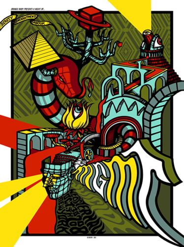 Image of MGMT • '08 Screen Print