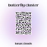 Image 1 of customize your color: butterfly cluster