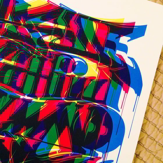 Image of CMYK GRAFFITI ALPHABET