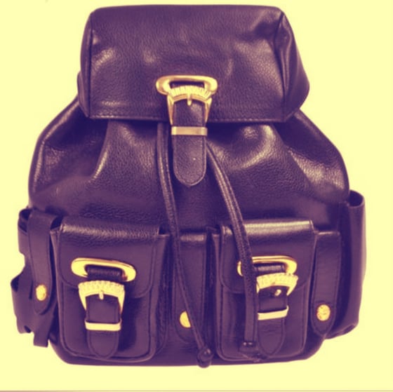 Image of Vintage Versace Medusa BackPack 