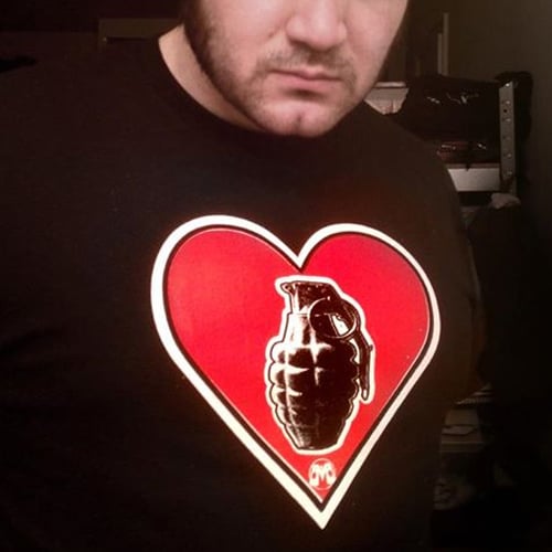 Image of Heart Attack 2.0 (Heart Grenade) shirt 