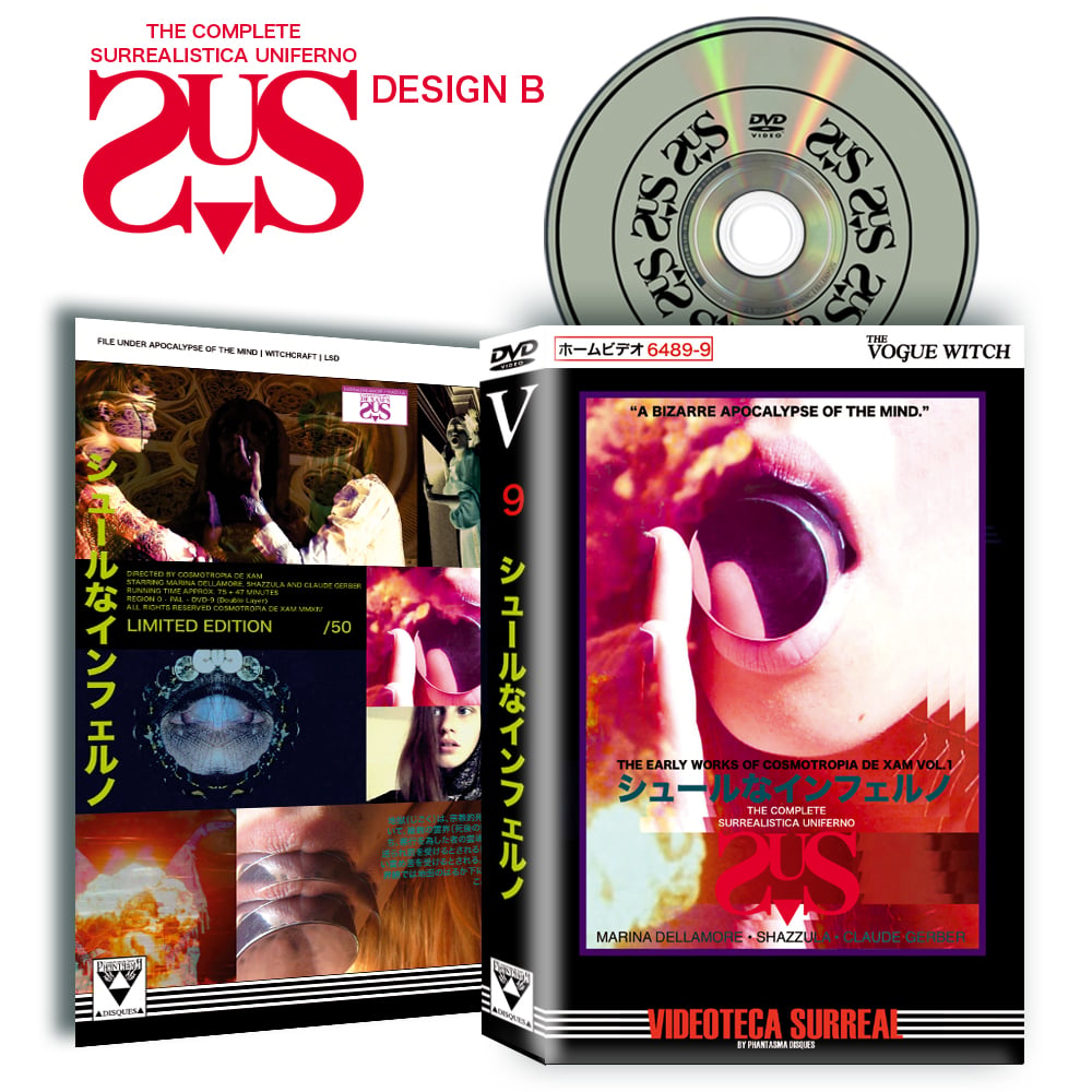 Image of HARDBOX DESIGN B The Complete Surrealistica Uniferno DVD