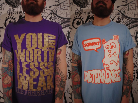 Image of Worthless And Weak / Schweet T-Shirts