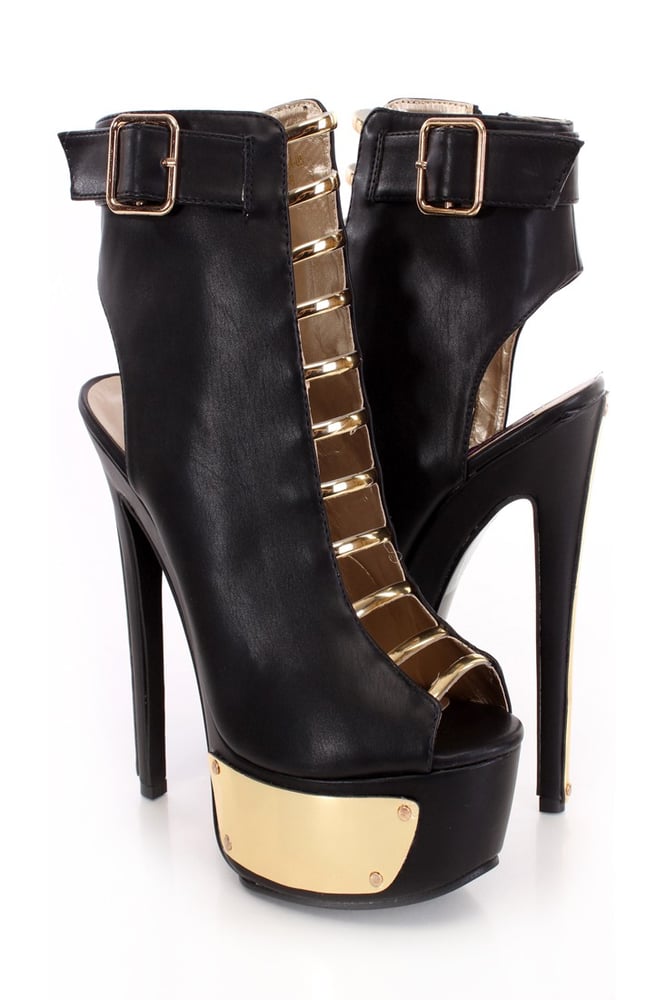 Image of Diva Booties-Black