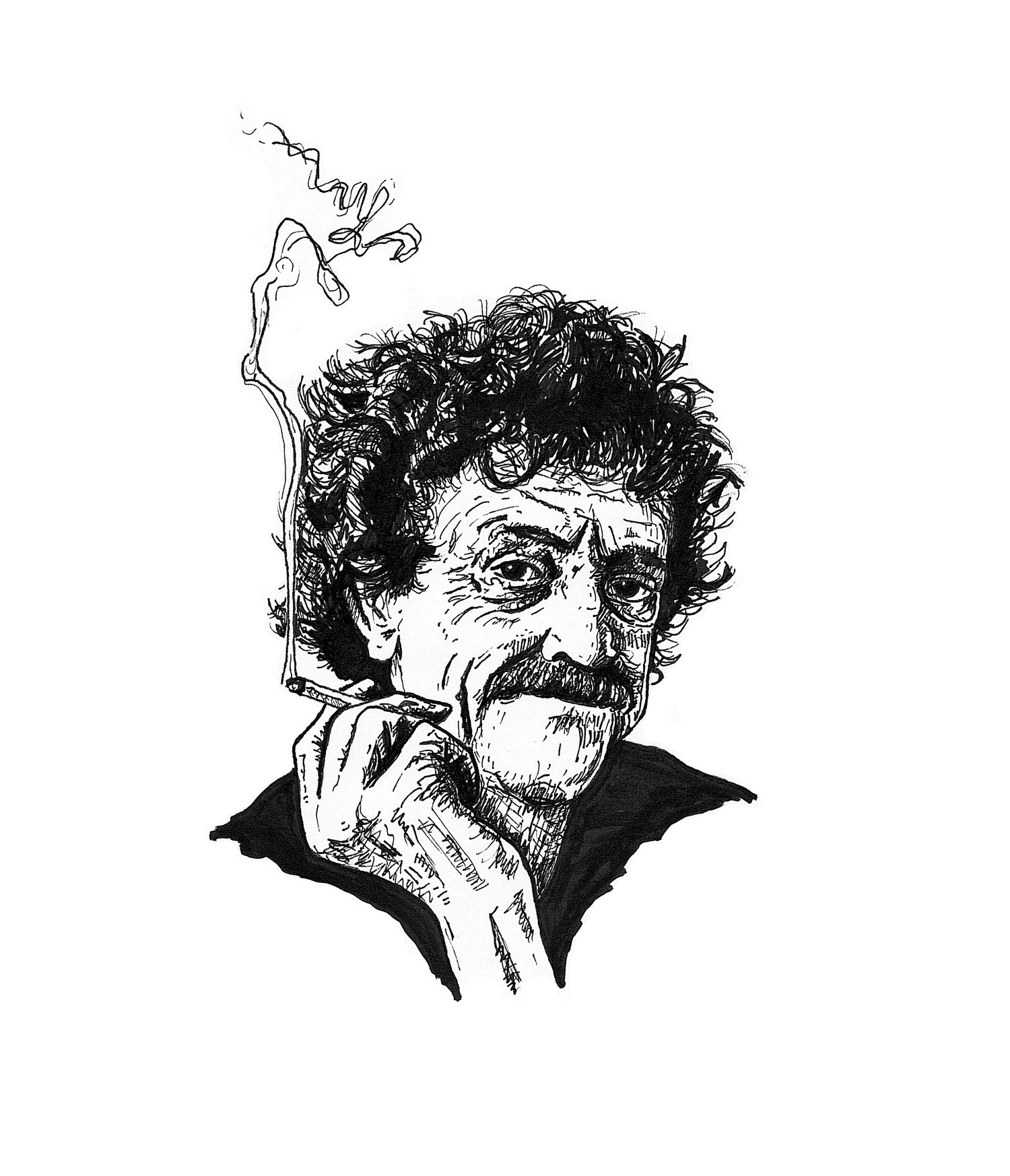 Image of 'Vonnegut' Print