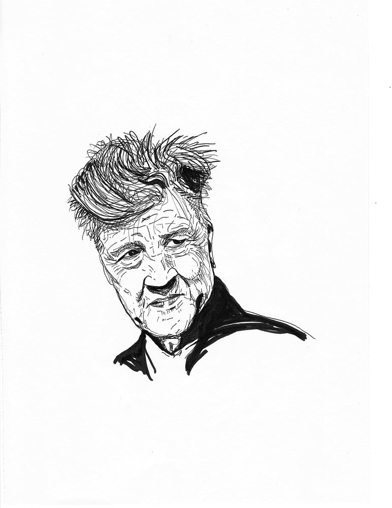Image of 'David Lynch' Print 
