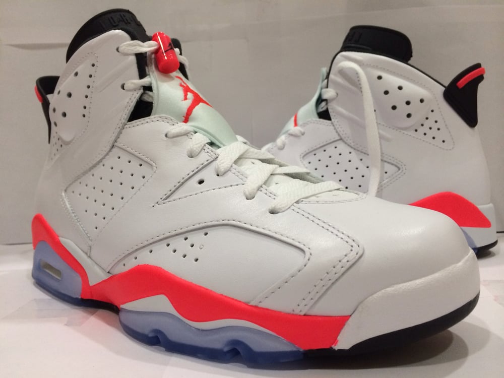 Image of Jordan retro 6 "White Infrared"