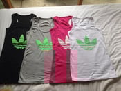 Image of Adidas inspired singlet