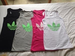 Image of Adidas inspired singlet