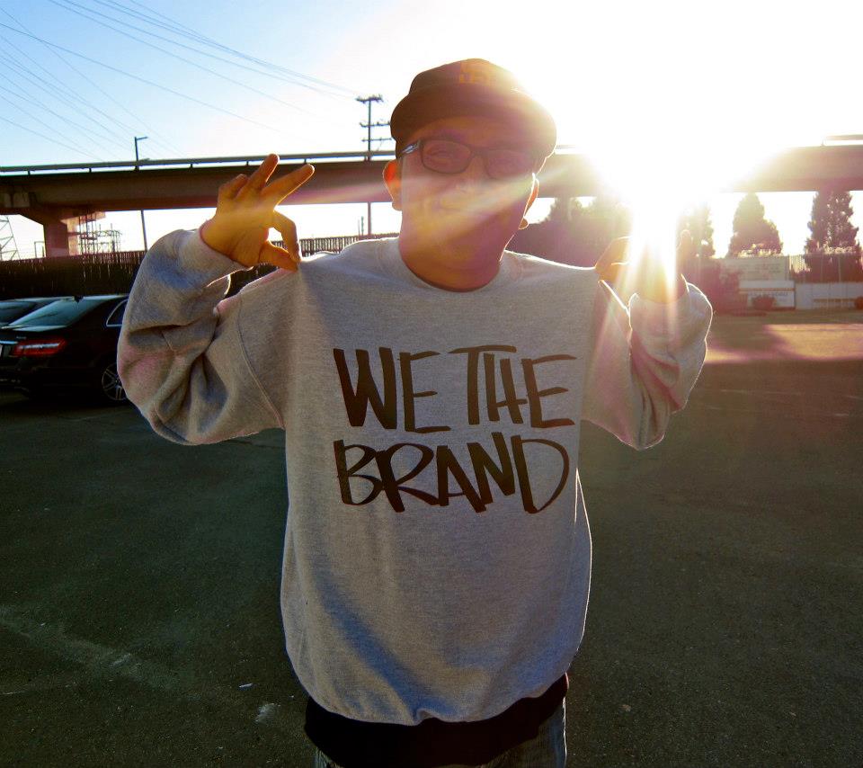 Image of We The Brand CREWNECK Sweatshirt (ASH GREY)